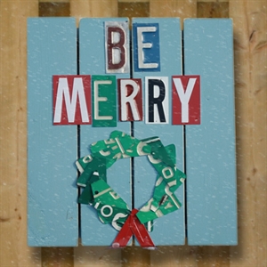 Picture of "Be Merry" - Blue