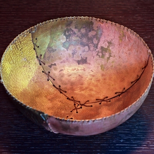 Picture of Stitched Brass Bowl