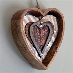 Picture of Wooden Heart Wall Decor